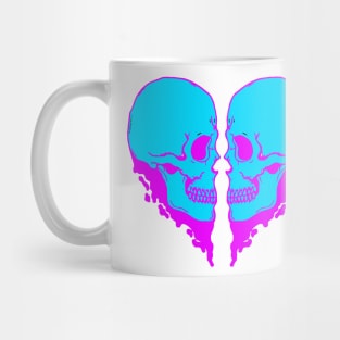 Skull hearts Mug